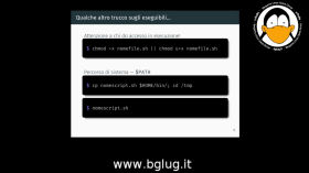 Linux dalla Console (Serata 3) - Bash Scripting by BGlug.it